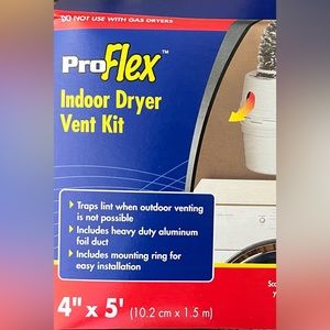 AIR DISTRIBUTION Indoor Dryer Vent
Kit